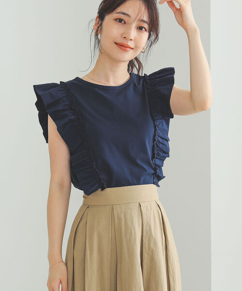 Beams Heart 袖フリル 異素材プルオーバー Tシャツ カットソー Beams Heart ビームスハート のファッション通販 Zozotown Beams Heart 袖フリル 異素材プルオーバー Tシャツ カットソー Beams Heart ビームスハート のファッション通販 Zozotown