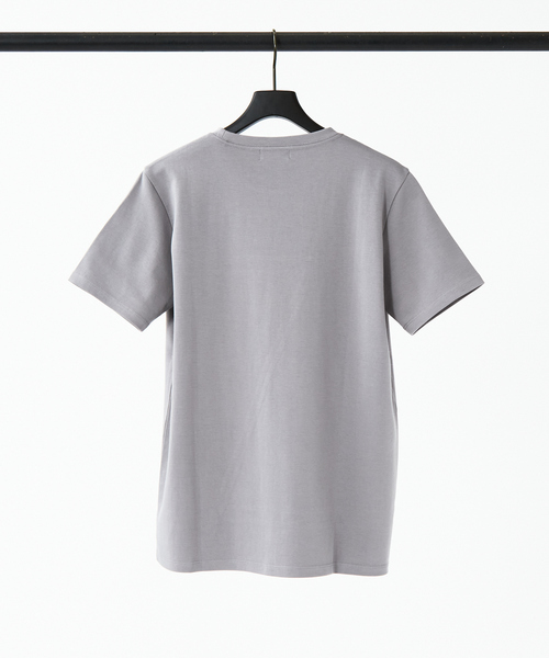 5351 POUR LES HOMMES(ゴーサンゴーイチプールオム)の「スラッシュライン半袖Tシャツ(Tシャツ/カットソー・メンズ・ホワイト/ブラック/グレー・44/46/48/50)」の8枚目の写真