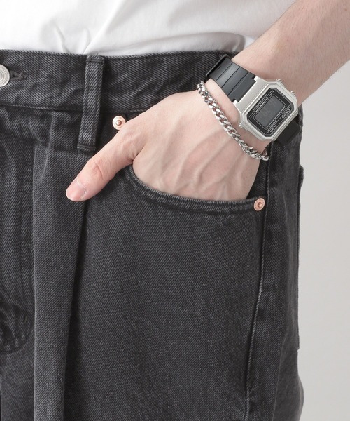 RAGEBLUE（レイジブルー）の「デニムタックバルーンパンツ（デニムパンツ・メンズ・グレー/ブルー/ネイビー・MEDIUM/LARGE）」の20枚目の写真