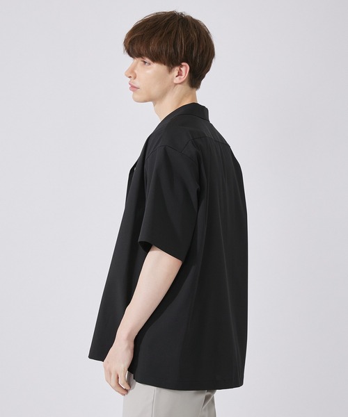 UNITED TOKYO（ユナイテッドトウキョウ）の「Quick Dry リネンライクシャツ（シャツ/ブラウス・メンズ・ライトグレー/ブラック/ライトブラウン・1/2/3/5）」の4枚目の写真