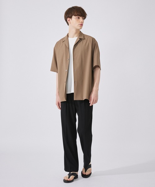 UNITED TOKYO（ユナイテッドトウキョウ）の「Quick Dry リネンライクシャツ（シャツ/ブラウス・メンズ・ライトグレー/ブラック/ライトブラウン・1/2/3/5）」の19枚目の写真