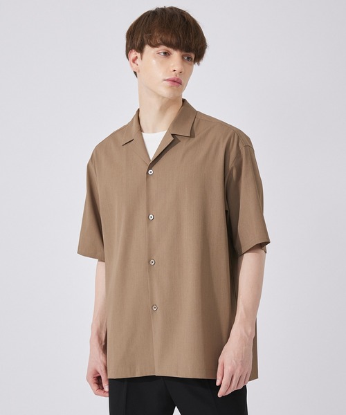 UNITED TOKYO（ユナイテッドトウキョウ）の「Quick Dry リネンライクシャツ（シャツ/ブラウス・メンズ・ライトグレー/ブラック/ライトブラウン・1/2/3/5）」の5枚目の写真