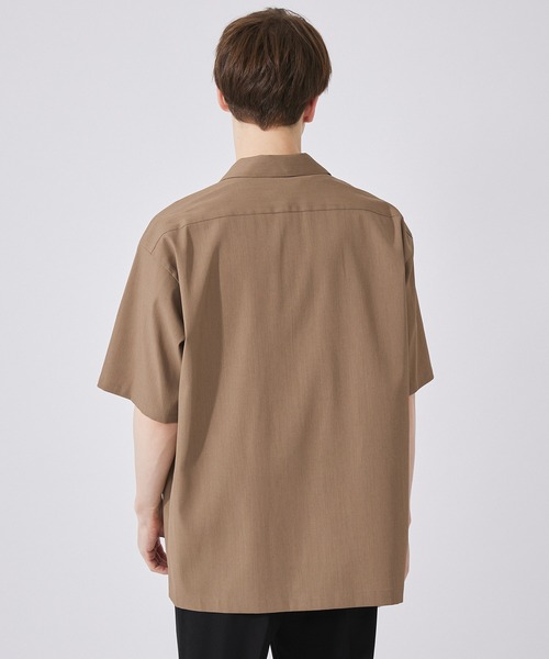 UNITED TOKYO（ユナイテッドトウキョウ）の「Quick Dry リネンライクシャツ（シャツ/ブラウス・メンズ・ライトグレー/ブラック/ライトブラウン・1/2/3/5）」の12枚目の写真