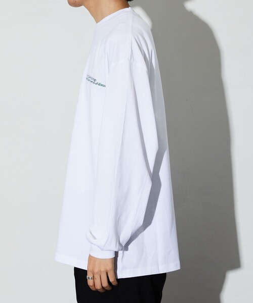 Firsthand(ファーストハンド)の「MA by Satoshi Mizutani/エムエー LOGO L/S TEE(Tシャツ/カットソー・メンズ・ホワイト/ブラック/ネイビー/グリーン/レモンイエロー・MEDIUM/LARGE)」の8枚目の写真