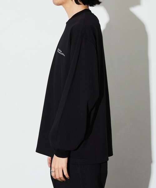 Firsthand(ファーストハンド)の「MA by Satoshi Mizutani/エムエー LOGO L/S TEE(Tシャツ/カットソー・メンズ・ホワイト/ブラック/ネイビー/グリーン/レモンイエロー・MEDIUM/LARGE)」の11枚目の写真