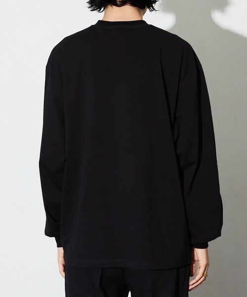 Firsthand(ファーストハンド)の「MA by Satoshi Mizutani/エムエー LOGO L/S TEE(Tシャツ/カットソー・メンズ・ホワイト/ブラック/ネイビー/グリーン/レモンイエロー・MEDIUM/LARGE)」の12枚目の写真