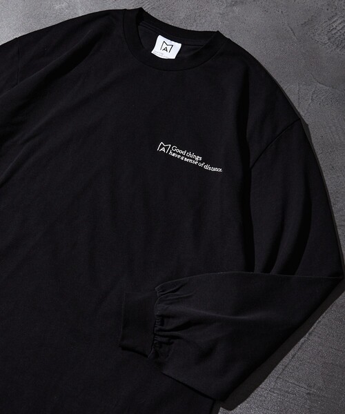 Firsthand(ファーストハンド)の「MA by Satoshi Mizutani/エムエー LOGO L/S TEE(Tシャツ/カットソー・メンズ・ホワイト/ブラック/ネイビー/グリーン/レモンイエロー・MEDIUM/LARGE)」の13枚目の写真