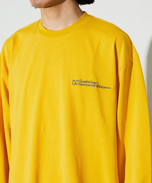 Firsthand(ファーストハンド)の「MA by Satoshi Mizutani/エムエー LOGO L/S TEE(Tシャツ/カットソー・メンズ・ホワイト/ブラック/ネイビー/グリーン/レモンイエロー・MEDIUM/LARGE)」の15枚目の写真