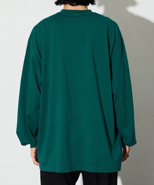 Firsthand(ファーストハンド)の「MA by Satoshi Mizutani/エムエー LOGO L/S TEE(Tシャツ/カットソー・メンズ・ホワイト/ブラック/ネイビー/グリーン/レモンイエロー・MEDIUM/LARGE)」の21枚目の写真