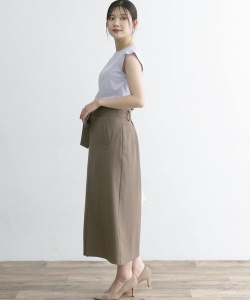 URBAN RESEARCH ROSSO(アーバンリサーチロッソ)の「フレンチTシャツ(Tシャツ/カットソー・レディース・チャコールグレー/ブラック/オフホワイト/ラベンダー・FREE)」の22枚目の写真