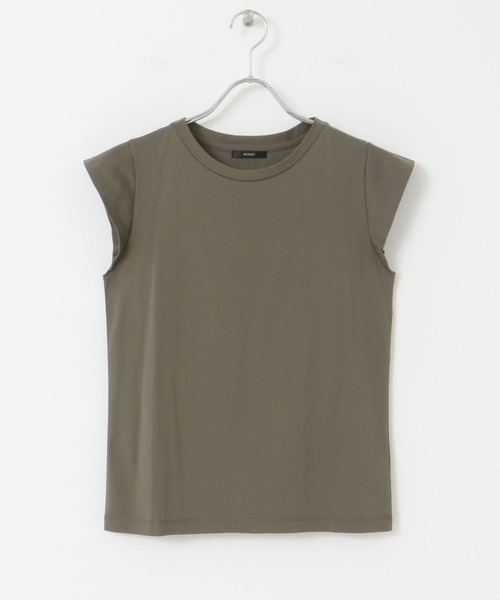 URBAN RESEARCH ROSSO(アーバンリサーチロッソ)の「フレンチTシャツ(Tシャツ/カットソー・レディース・チャコールグレー/ブラック/オフホワイト/ラベンダー・FREE)」の3枚目の写真