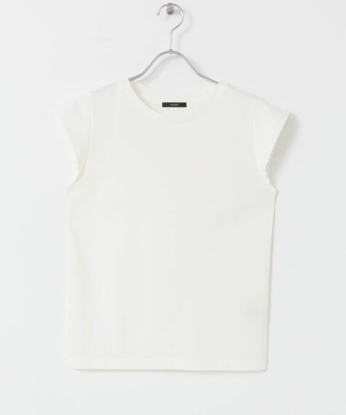URBAN RESEARCH ROSSO(アーバンリサーチロッソ)の「フレンチTシャツ(Tシャツ/カットソー・レディース・チャコールグレー/ブラック/オフホワイト/ラベンダー・FREE)」の5枚目の写真