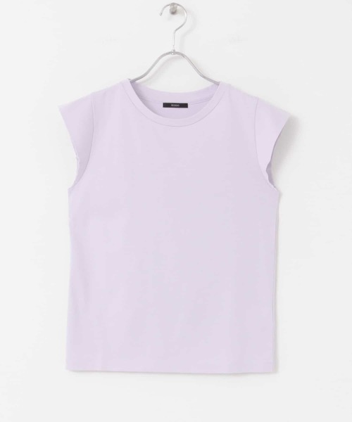 URBAN RESEARCH ROSSO(アーバンリサーチロッソ)の「フレンチTシャツ(Tシャツ/カットソー・レディース・チャコールグレー/ブラック/オフホワイト/ラベンダー・FREE)」の8枚目の写真