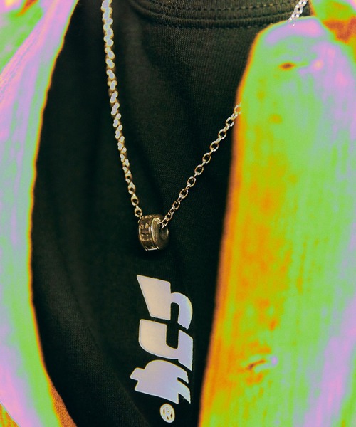 HUF（ハフ）の「PALISADES NECKLACE / HUF ネックレス（ネックレス・メンズ・シルバー・O/S）」の5枚目の写真