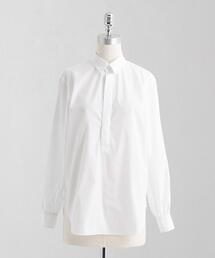 LOEFF | ＜LOEFF＞コットン ブロード スキッパーシャツ(シャツ/ブラウス)