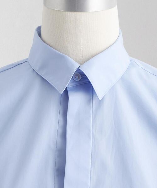 LOEFF コットンブロード　スキッパーシャツ LOEFF（ロエフ）の「＜LOEFF＞コットン ブロード スキッパー