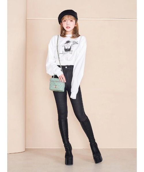 セール】レディグラフィックスウェットトップス（スウェット