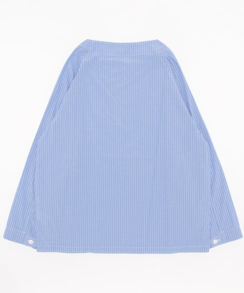 BEARDSLEY（ビアズリー）の「《FRIPIER/フリピエ》ボートプルシャツ（シャツ/ブラウス・レディース・サックスブルー/ホワイト・FREE）」の3枚目の写真