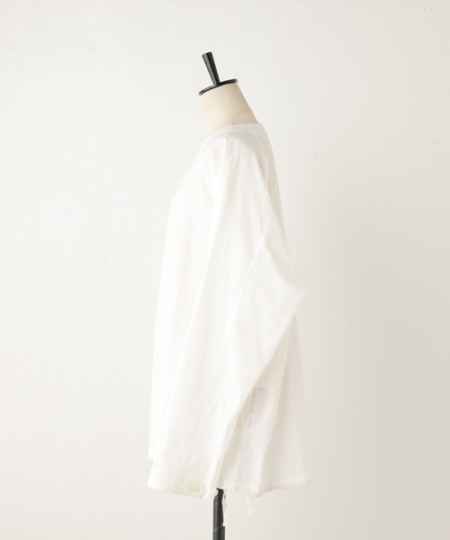 BEARDSLEY（ビアズリー）の「《FRIPIER/フリピエ》ボートプルシャツ（シャツ/ブラウス・レディース・サックスブルー/ホワイト・FREE）」の16枚目の写真