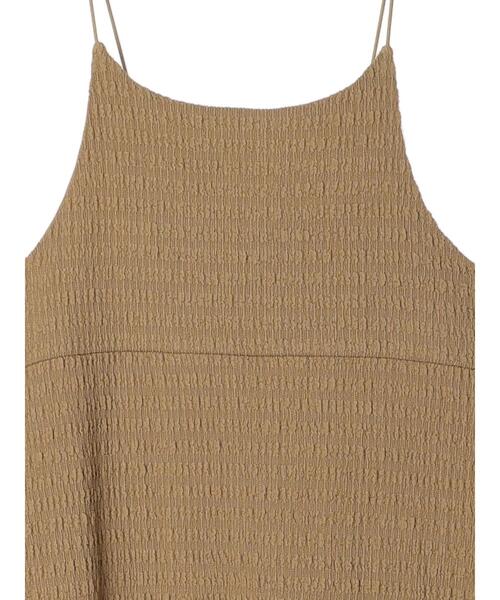 Green　Parks（グリーンパークス）の「細ひもキャミワンピース（ジャンパースカート・レディース・ブラック/ベージュ・FREE）」の20枚目の写真