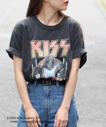 GOOD ROCK SPEED(グッドロックスピード)ヴィンテージ加工バンド半袖Tシャツ