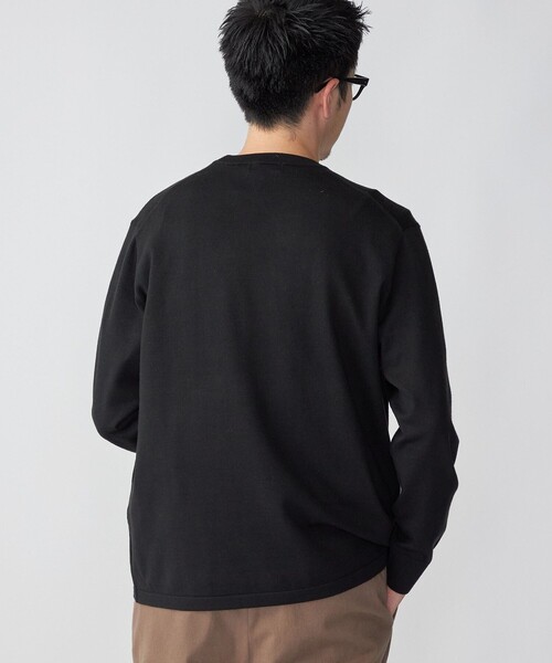 SHIPS（シップス）の「SHIPS: 〈ウォッシャブル〉12GG テックウール クルーネック プルオーバー ニット（ニット/セーター・メンズ・ブラック/ホワイト/グリーン/オレンジ/チャコールグレー/ダークブルー・LARGE/MEDIUM/SMALL/X-LARGE）」の21枚目の写真