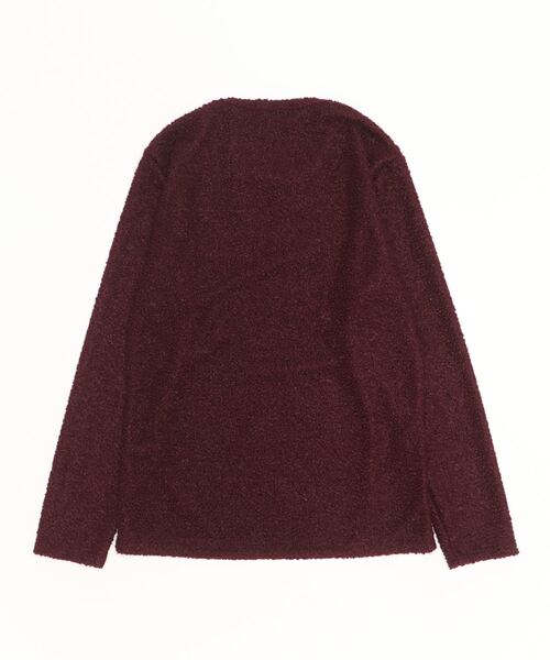 TORNADO MART（トルネードマート）の「TORNADO MART∴ループスノウジャージークルーネックカットソー（Tシャツ/カットソー・メンズ・ブラック/ネイビー/ワイン・LL/M/L）」の21枚目の写真