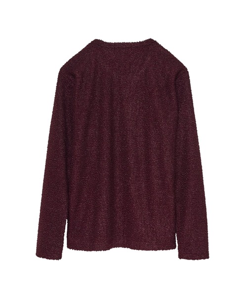 TORNADO MART（トルネードマート）の「TORNADO MART∴ループスノウジャージークルーネックカットソー（Tシャツ/カットソー・メンズ・ブラック/ネイビー/ワイン・LL/M/L）」の4枚目の写真