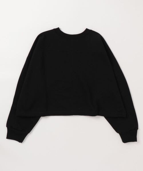 repipi armario(レピピ アルマリオ)の「チビロゴフロッキースウェット(スウェット・キッズ・ブラック/ナチュラル/モカ/パープル・SMALL/MEDIUM/LARGE)」の11枚目の写真