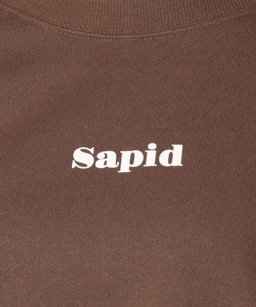 repipi armario(レピピ アルマリオ)の「チビロゴフロッキースウェット(スウェット・キッズ・ブラック/ナチュラル/モカ/パープル・SMALL/MEDIUM/LARGE)」の17枚目の写真