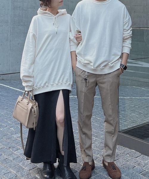 ACYM（アシーム）の「Boy friend sweat（スウェット・レディース・ブラック/ピンク/アイボリー・FREE）」の18枚目の写真