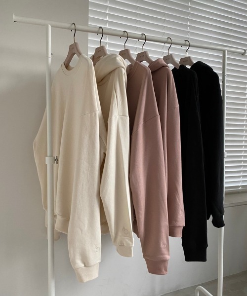 ACYM（アシーム）の「Boy friend sweat（スウェット・レディース・ブラック/ピンク/アイボリー・FREE）」の8枚目の写真