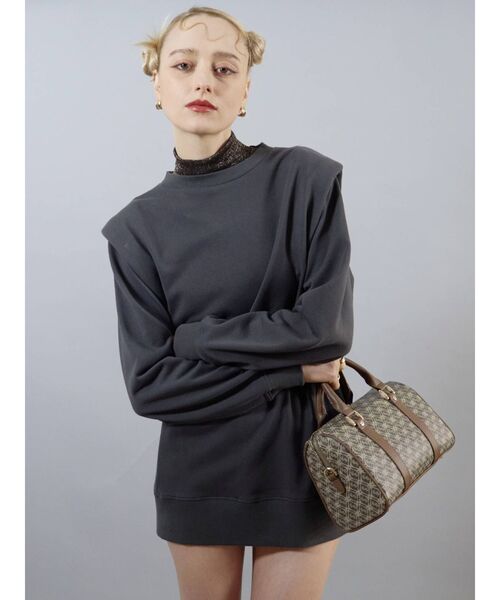 EVRIS（エヴリス）の「ラメタートルネックプルオーバー（Tシャツ/カットソー・レディース・ブラウン/ブラック/アイボリー・FREE）」の13枚目の写真