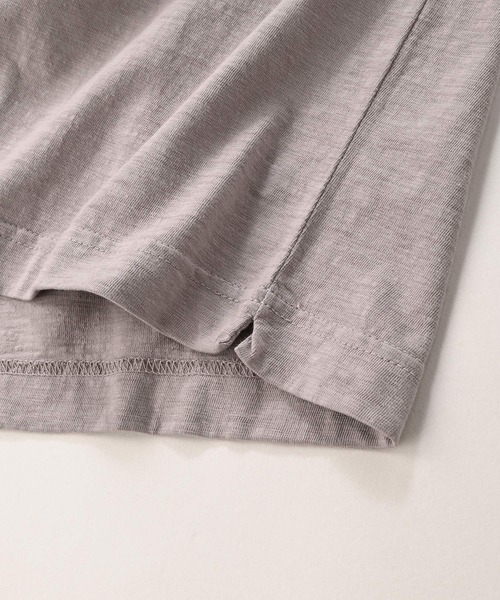 45R（フォーティファイブアール）の「度詰天竺の908ヨックネックTシャツ（Tシャツ/カットソー・レディース・ホワイト/ブラック・SMALL/MEDIUM）」の11枚目の写真