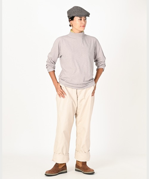 45R（フォーティファイブアール）の「度詰天竺の908ヨックネックTシャツ（Tシャツ/カットソー・レディース・ホワイト/ブラック・SMALL/MEDIUM）」の12枚目の写真