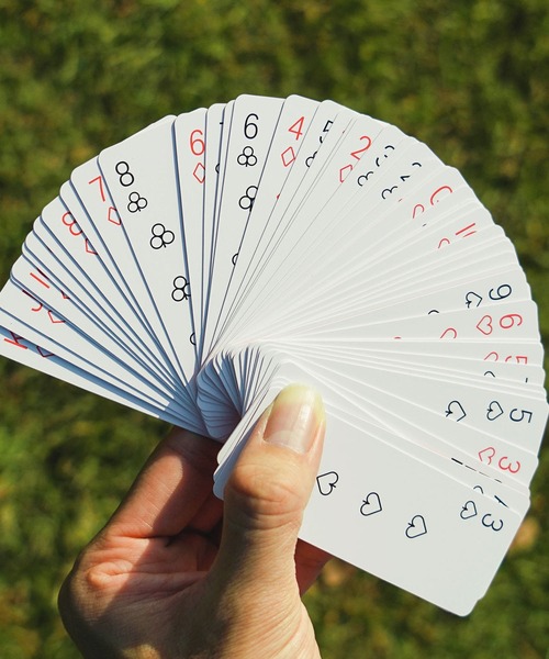 HIGHTIDE（ハイタイド）の「ミニデック トランプ カードゲーム（おもちゃ・レディース・レッド/ブラック/シルバー・FREE）」の6枚目の写真