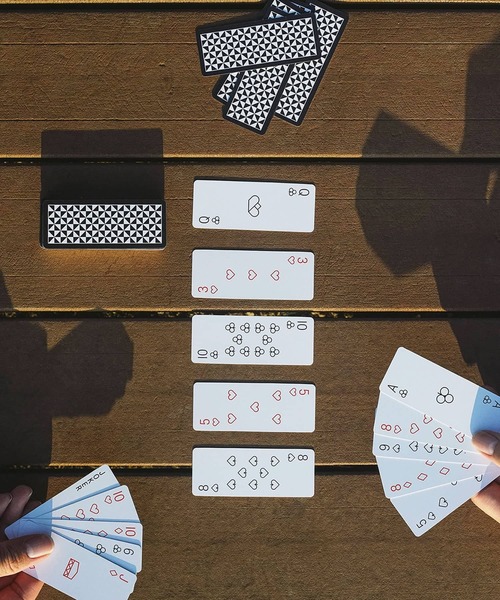 HIGHTIDE（ハイタイド）の「ミニデック トランプ カードゲーム（おもちゃ・レディース・レッド/ブラック/シルバー・FREE）」の9枚目の写真