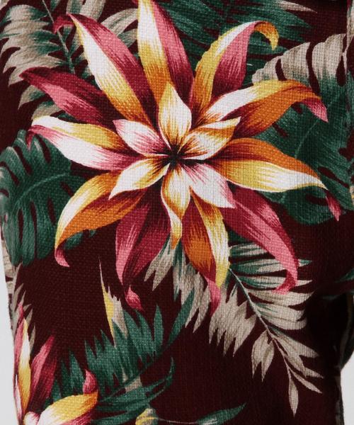 SHIPS GENERAL SUPPLY（シップスジェネラルサプライ）の「SHIPS GENERAL SUPPLY(シップス ジェネラルサプライ): トロピカルフラワーバミューダショーツ■（その他パンツ・メンズ・ネイビー/ナチュラル/ワイン/オリーブ/ブルー系その他・LARGE/MEDIUM/X-LARGE/SMALL）」の15枚目の写真