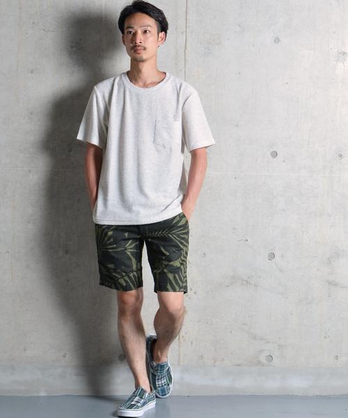 SHIPS GENERAL SUPPLY（シップスジェネラルサプライ）の「SHIPS GENERAL SUPPLY(シップス ジェネラルサプライ): トロピカルフラワーバミューダショーツ■（その他パンツ・メンズ・ネイビー/ナチュラル/ワイン/オリーブ/ブルー系その他・LARGE/MEDIUM/X-LARGE/SMALL）」の16枚目の写真