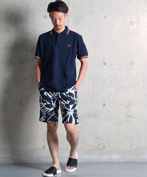 SHIPS GENERAL SUPPLY（シップスジェネラルサプライ）の「SHIPS GENERAL SUPPLY(シップス ジェネラルサプライ): トロピカルフラワーバミューダショーツ■（その他パンツ・メンズ・ネイビー/ナチュラル/ワイン/オリーブ/ブルー系その他・LARGE/MEDIUM/X-LARGE/SMALL）」の17枚目の写真