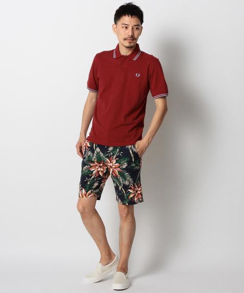 SHIPS GENERAL SUPPLY（シップスジェネラルサプライ）の「SHIPS GENERAL SUPPLY(シップス ジェネラルサプライ): トロピカルフラワーバミューダショーツ■（その他パンツ・メンズ・ネイビー/ナチュラル/ワイン/オリーブ/ブルー系その他・LARGE/MEDIUM/X-LARGE/SMALL）」の11枚目の写真