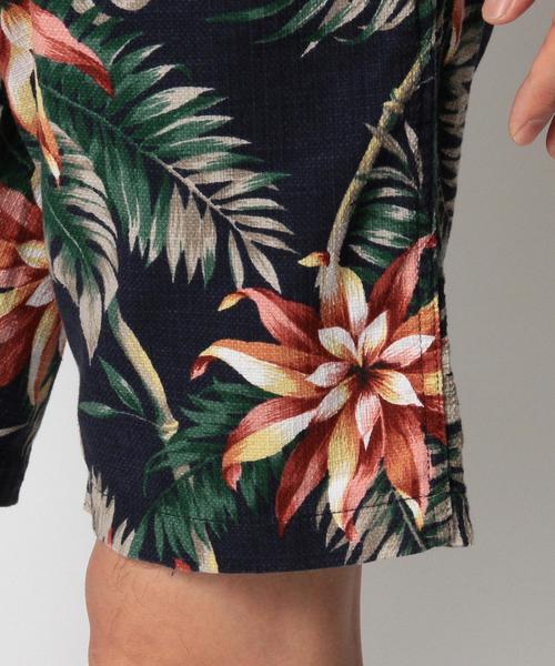 SHIPS GENERAL SUPPLY（シップスジェネラルサプライ）の「SHIPS GENERAL SUPPLY(シップス ジェネラルサプライ): トロピカルフラワーバミューダショーツ■（その他パンツ・メンズ・ネイビー/ナチュラル/ワイン/オリーブ/ブルー系その他・LARGE/MEDIUM/X-LARGE/SMALL）」の13枚目の写真