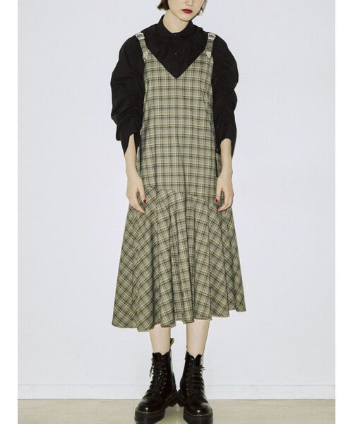 jouetie（ジュエティ）の「ワイドスリーブドロストシャツ（シャツ/ブラウス・レディース・オフホワイト/ブラック/ブラウン・MEDIUM）」の21枚目の写真