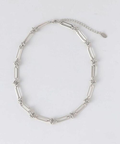 BEAUTY&YOUTH UNITED ARROWS（ビューティーアンドユースユナイテッドアローズ）の「メタル クリップチェーン×タイ ネックレス（ネックレス・レディース・ゴールド/シルバー・FREE）」の5枚目の写真