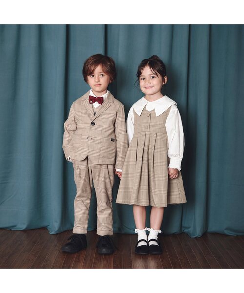 BREEZE(ブリーズ)の「ビックカラーブラウス(シャツ/ブラウス・キッズ・オフホワイト・130/90/100/120/110)」の4枚目の写真