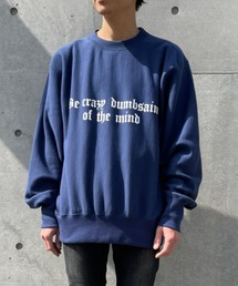 【The Letters / ザレターズ】CREW NECK SWEAT SHIRT / ウルーネックスウェット