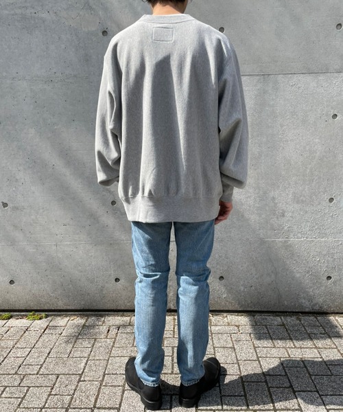 The Letters / スウェット/S/コットン/IVO/無地/LSBC-C0001// The Letters / ザレターズ】CREW NECK SWEAT SHIRT / ウルーネック