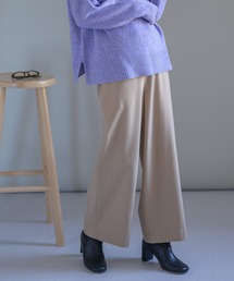 KATHARINE ROSS | 【KATHARINE ROSS】日本製 360度ストレッチなめらか裏起毛パンツ(スラックス)