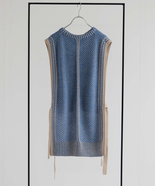 アングリッド メランジニットベスト Anside（アンサイド）の「メランジ配色ニットベスト（ベスト