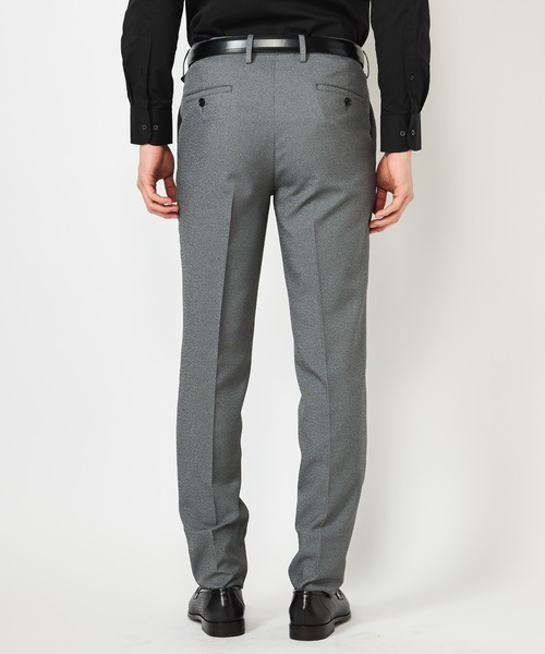 CROWDED CLOSET（クラウデッドクローゼット）の「シャークスキンスラックス（スラックス・メンズ・グレー/ブラック/ネイビー・01/02/03/04）」の12枚目の写真